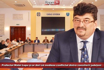 Prefectul Matei Lupu și-ar dori să medieze conflictul dintre consilierii județeni