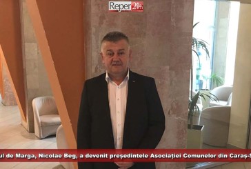 Primarul de Marga, Nicolae Beg, a devenit președintele Asociației Comunelor din Caraș-Severin!