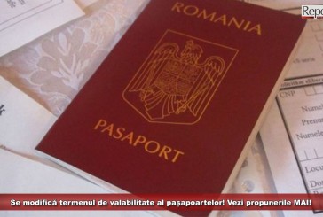 Se modifică termenul de valabilitate al pașapoartelor și modul de acordare a acestora în regim de urgență! Vezi propunerile MAI!