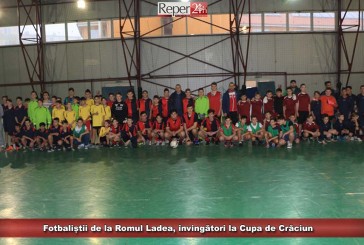 Fotbaliștii de la Romul Ladea, învingători la Cupa de Crăciun