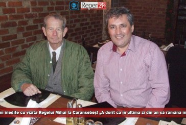 Imagini inedite cu vizita Regelui Mihai la Caransebeș! „A dorit ca în ultima zi din an să rămână în oraș”, spune fostul primar Marcel Vela