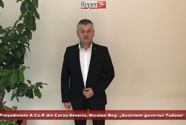 Președintele Asociației Comunelor din Caraș-Severin, Nicolae Beg: „Susținem guvernul Tudose!“
