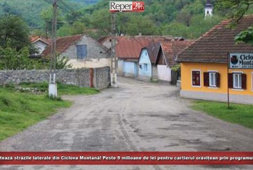 Se reabilitează străzile laterale din Ciclova Montană! Peste 9 milioane de lei pentru cartierul orăvițean prin programul PNDL 2