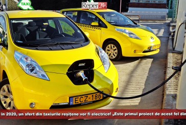 Până în 2020, un sfert din taxiurile reșițene vor fi electrice! „Este primul proiect de acest fel din țară”, spune Popa
