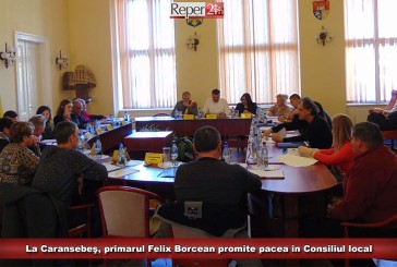 La Caransebeş, primarul Felix Borcean promite pacea în Consiliul local