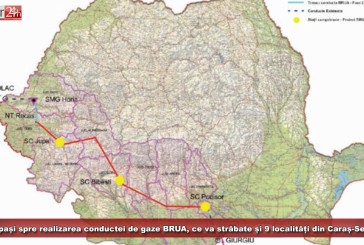Noi pași spre realizarea conductei de gaze naturale BRUA, ce va străbate și 9 localități din Caraș-Severin!