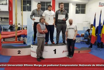Sportivii Universității Eftimie Murgu, pe podiumul Campionatelor Naționale de Atletism!