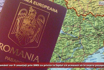 Românii vor fi anunțați prin SMS cu privire la faptul că urmează să le expire pașaportul!