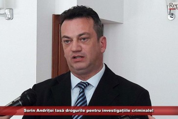 Sorin Andrițoi lasă drogurile pentru investigațiile criminale!