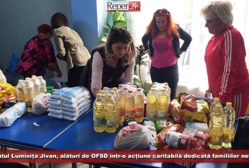 OFSD-ul coordonat de Luminița Jivan, implicat trup și suflet într-o acțiune caritabilă dedicată familiilor nevoiașe!