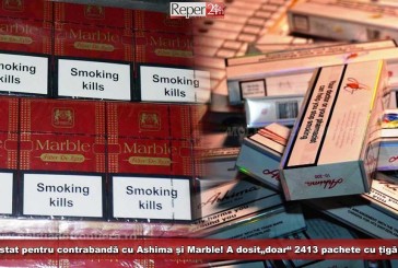 Arestat pentru contrabandă cu Ashima și Marble! A dosit „doar“ 2413 pachete cu țigări…