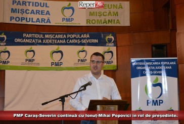 Zarurile au fost aruncate! PMP Caraș-Severin continuă cu Ionuț Popovici în rol de președinte.