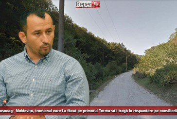 DJ 571 Boșneag – Moldovița, tronsonul care l-a făcut pe primarul Torma să-i tragă la răspundere pe consilierii județeni!