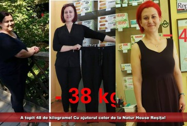 (P) A topit 48 de kilograme! Cu ajutorul nutriționiștilor de la Natur House Reșița!