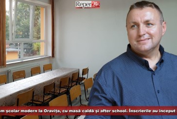 Program școlar modern la Oravița, cu masă caldă și after school. Înscrierile au început astăzi!