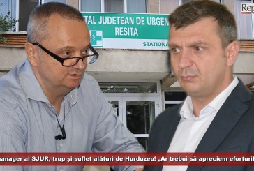 Waldemar Murgu, noul manager al SJUR, trup și suflet alături de Hurduzeu! „Ar trebui să apreciem eforturile Consiliului Județean”!