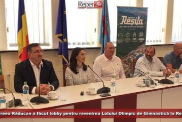 Andreea Răducan anunță revenirea lotului masculin olimpic de gimnastică acasă, la Reșița!