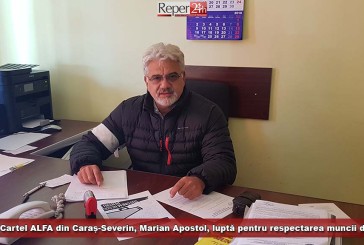 Liderul Cartel ALFA din Caraș-Severin, Marian Apostol, luptă pentru respectarea muncii decente!
