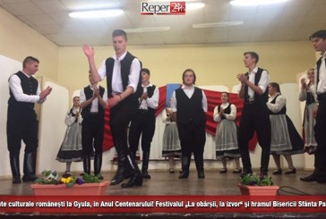 Evenimente culturale românești la Gyula, în Anul Centenarului! Festivalul „La obârșii, la izvor“ şi hramul Bisericii Sfânta Parascheva!