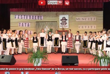 Festivalul de poezie în grai bănățean „Tata Oancea“ de la Bocșa, un real succes, cu o participare peste așteptări!