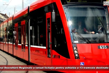 Reșița va avea tramvaie de aproape 2 milioane de euro bucata! Licitația a fost deja lansată!