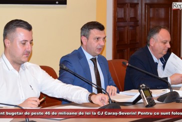 Excedent bugetar de peste 46 de milioane de lei la Consiliul Județean Caraș-Severin! Pentru ce sunt folosiți banii