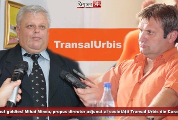 Oldies but goldies! Mihai Minea, propus director adjunct al societății Transal Urbis din Caransebeș!