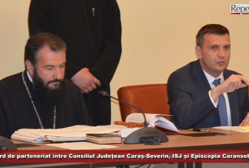 Acord de parteneriat între Consiliul Județean Caraș-Severin, Inspectoratul Școlar și Episcopia Caransebeșului
