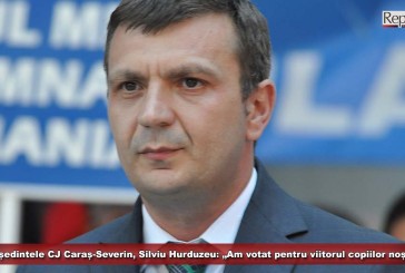 Președintele CJ Caraș-Severin, Silviu Hurduzeu: „Am votat pentru viitorul copiilor noștri”