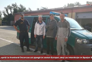 Trei kosovari, prinși de polițiștii de frontieră cărășeni! Încercau să ajungă în vestul Europei, deși au interdicţie de a intra în Spaţiul Schengen