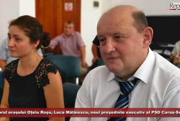 Primarul orașului Oțelu Roșu, Luca Mălăiescu, noul președinte executiv al PSD Caraș-Severin