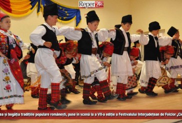 Frumusețea și bogăția tradițiile populare românești, puse în scenă la a VII-a ediție a Festivalului Interjudețean de Folclor „Ciobănașul“