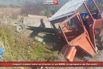 Accident pe DJ 608A, în județul Caraș-Severin! Două persoane au fost rănite!