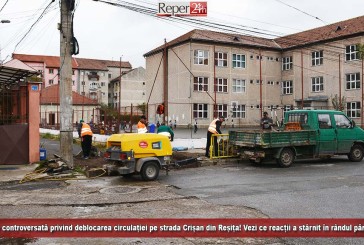 Decizie controversată privind deblocarea circulației pe strada Crișan din Reșița! Vezi ce reacție a stârnit în rândul părinților!