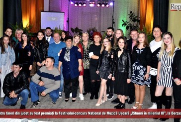 Patru tineri din județ au fost premiați la Festivalul-concurs Național de Muzică Ușoară „Ritmuri în mileniul III”, la Berzasca