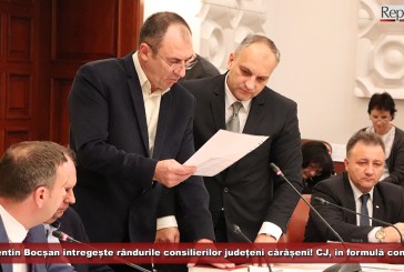 Florentin Bocșan întregește rândurile consilierilor județeni cărășeni! CJ, în formulă completă!