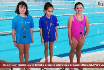 Micii înotători reșițeni s-au evidențiat la concursul internațional de natație „Memorialul Petre Lovas”