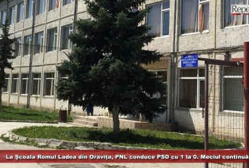 Politicul e în tot și-n toate. La Școala Romul Ladea din Oravița, PNL conduce PSD cu 1 la 0. Meciul continuă