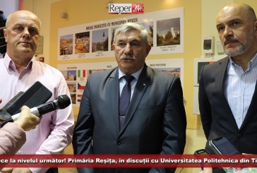 Popa trece la nivelul următor! Primăria Reșița, în discuții cu Universitatea Politehnica din Timișoara!