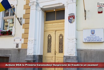 UPDATE: Acțiune DGA la Primăria Caransebeș! Suspiciune de fraudă la un examen!