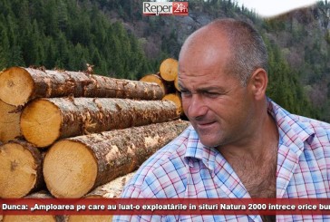 Romeo Dunca: „Amploarea pe care au luat-o exploatările în situri Natura 2000 întrece orice bun simț”!
