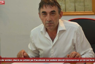 Mihai Bona: „În ziua de astăzi, dacă ne uităm pe Facebook, nu vedem decât coronavirus și că se fură lemne”