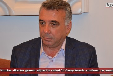 Martin Motolan, director general adjunct în cadrul Consiliului Județean Caraș-Severin, confirmat pozitiv cu coronavirus
