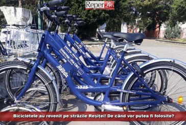 Bicicletele au revenit pe străzile Reșiței! De când vor putea fi folosite?