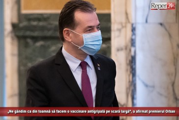 „Ne gândim ca din toamnă să facem o vaccinare antigripală pe scară largă”, a afirmat premierul Orban