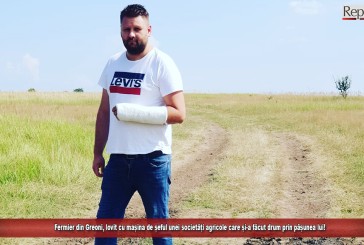 Fermier din Greoni, lovit cu mașina de șeful unei societăți care și-a făcut drum ilegal prin pășunea lui! „Asta fac firmele străine în România!”