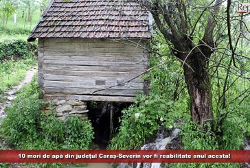 O nouă șansă pentru patrimoniul mulinologic din Caraș-Severin! 10 mori de apă din județ vor fi reabilitate anul acesta
