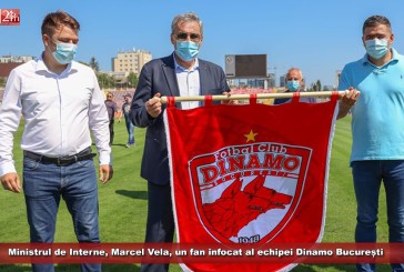 Ministrul de Interne, Marcel Vela, un fan înfocat al echipei Dinamo București