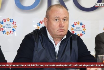 „Eliminarea lui Adi Torma, o cruntă nedreptate!“ – afirmă deputatul Ion Mocioalcă