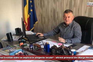 „Prefectul Cristian Gâfu se implică în alegerile locale“ – afirmă primarul din Marga Nicolae Beg